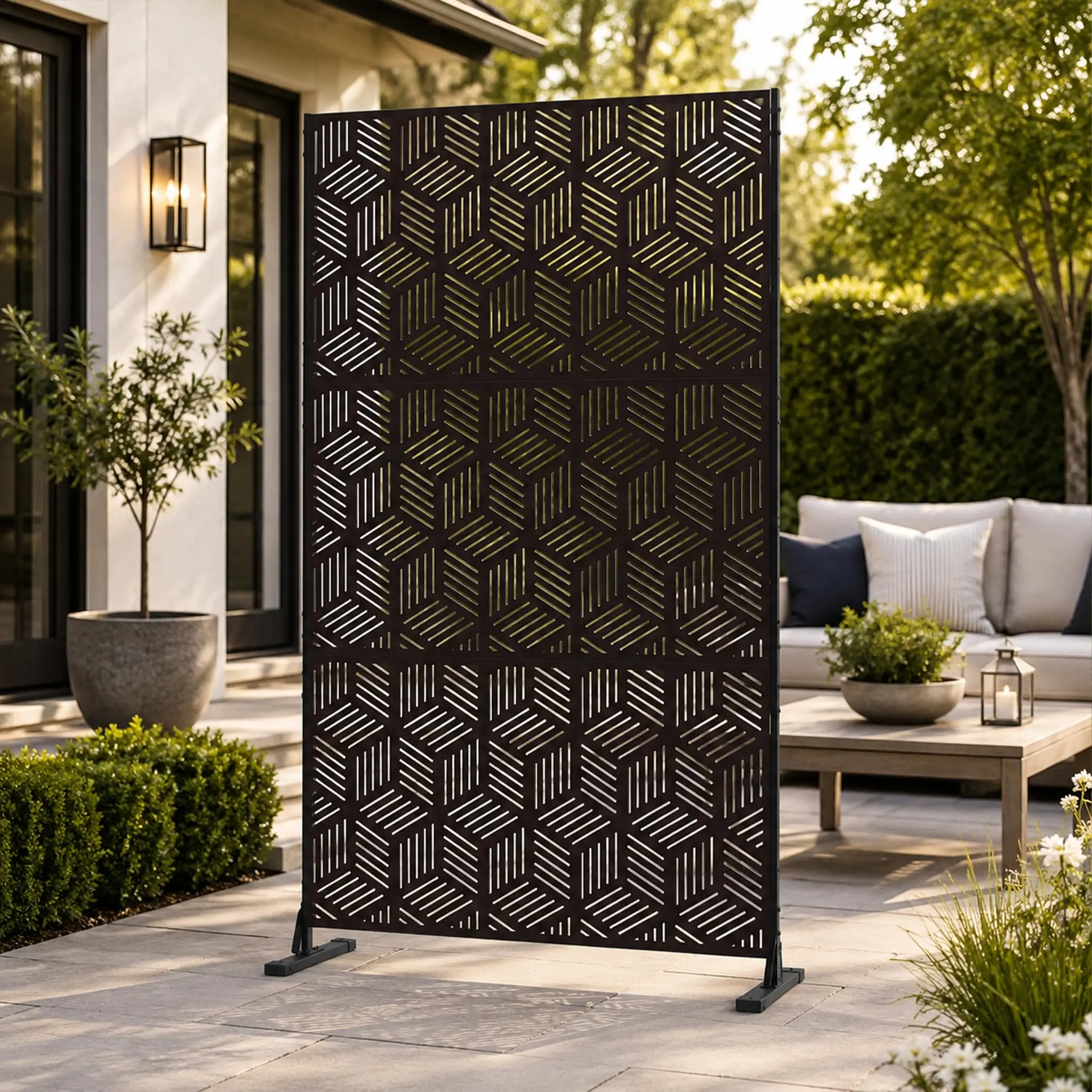 Metal Privacy Screen 74
