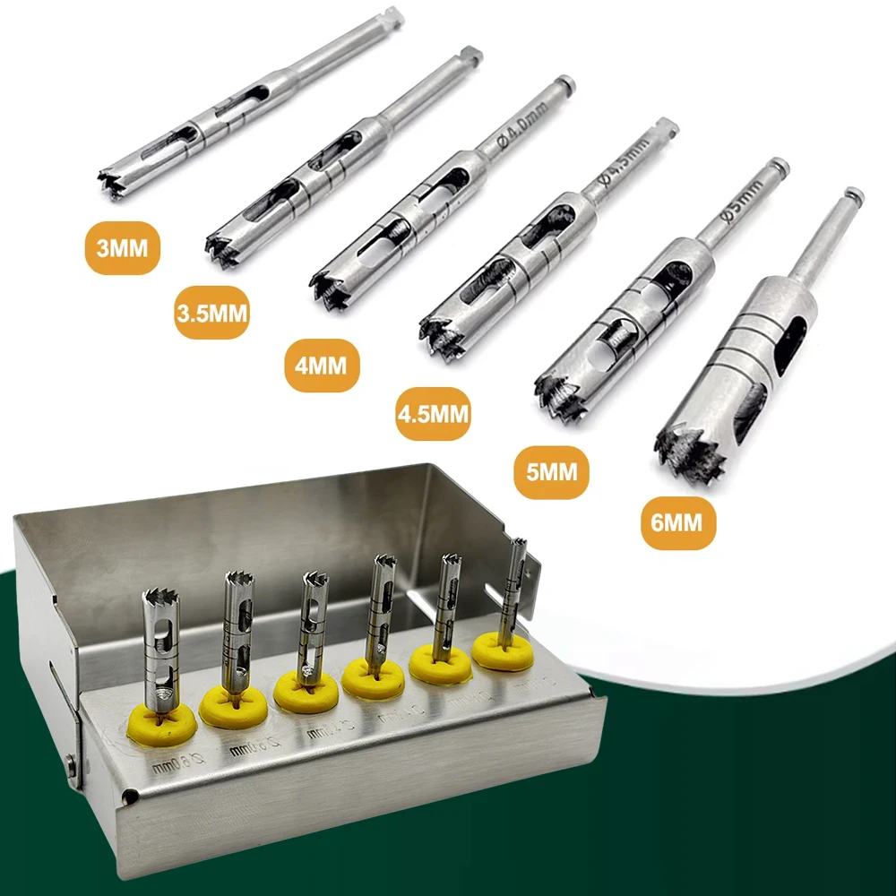 

Dental Implant Drills Kit Long Trephine Bur Surgical Instruments Implantology Equipment Dentistry Supplies Orthodontic Burs