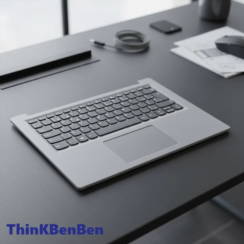 

BE Belgian Keyboard Grey Upper Case Palmrest Shell Cover For Lenovo S145 14 IWL 14AST 14API 14IGM 14IKB 14IIL 5CB0S17129