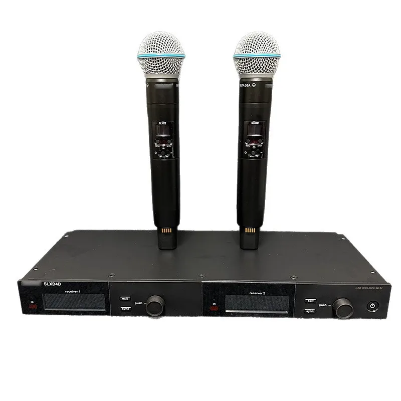 

SHU E SLXD24BETA58 One to Two SLXD4D Digital Wireless Microphone Conference Microphone S M58