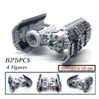 625PCS Technical Fighter Space TIE Bomber Compatible Model Building Block Toys Are Suitable Giving Birthday Christmas Gifts