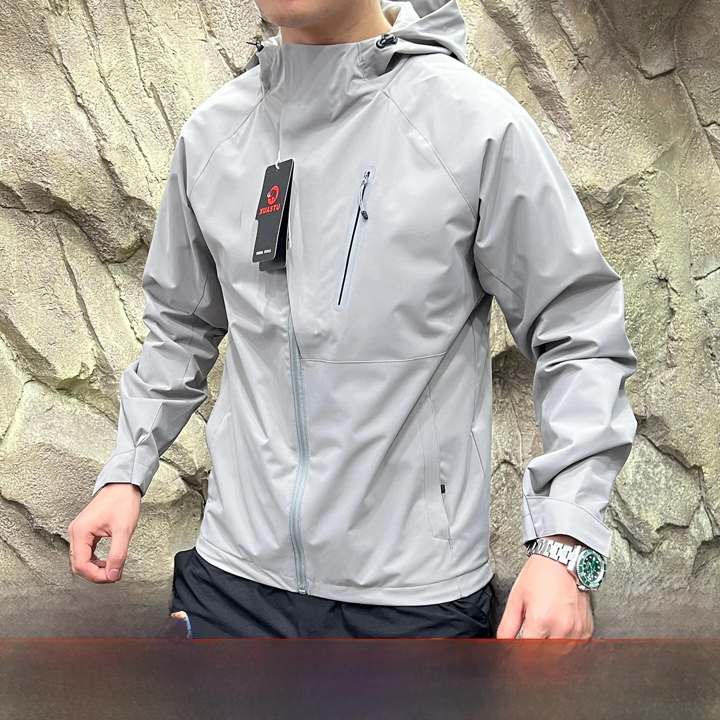 

Высококачественная мужская куртка из софтшелла с 3D индивидуальным принтом, водонепроницаемая, ветрозащитная, светоотражающая, с застежкой-молнией, осенняя модная верхняя одежда