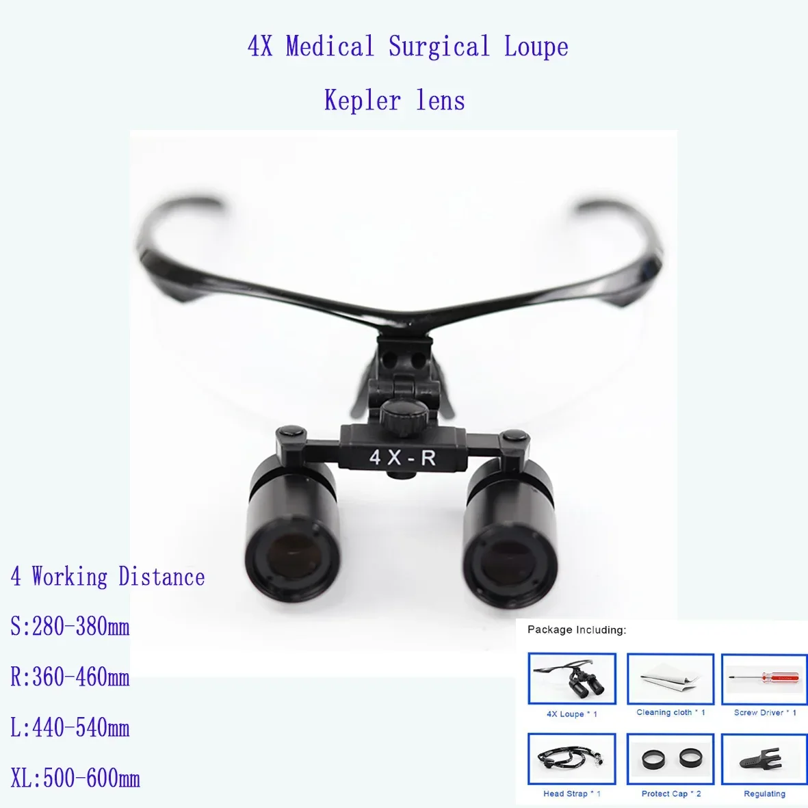 

Top Quality Dental Loupes 4X Dental Magnifying Glass For Dentist Dentistry Binoculars Binocular Surgical Magnifier Dental Surgic