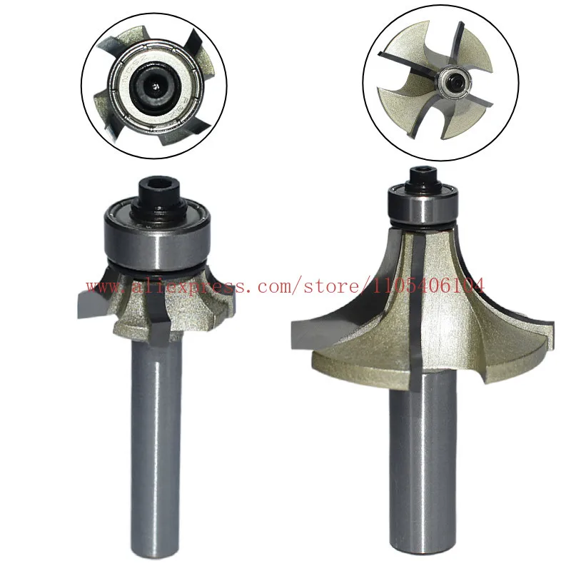 Four-blade fillet knife trimming edge strip Rounded edge bearing Arc round semicircle 1/4 1/2