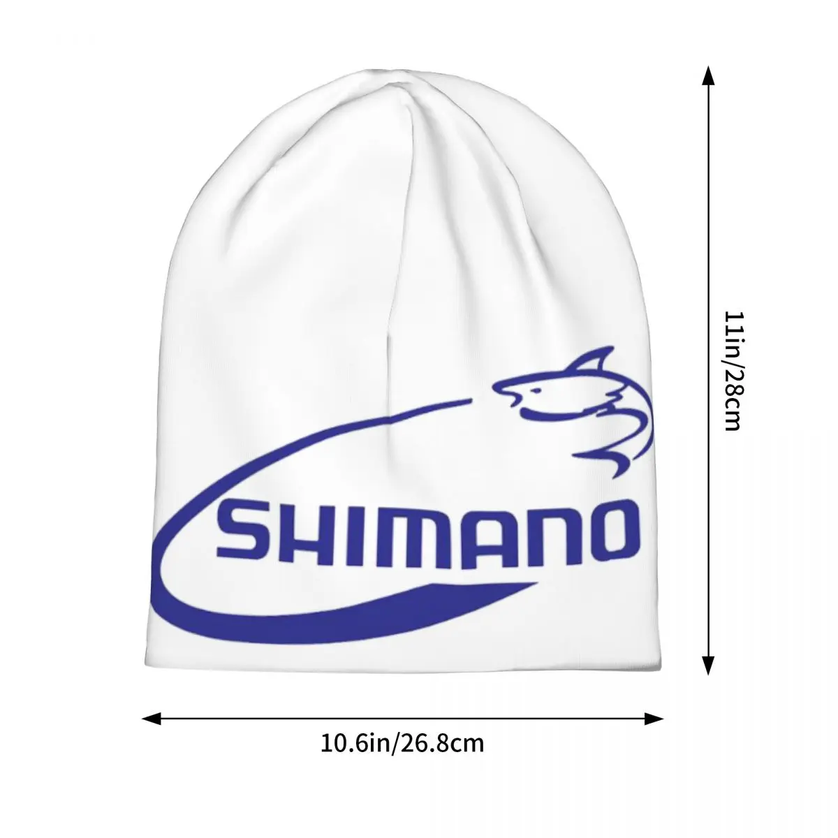 Shimano Fishing Fish Merch Warm Knitted Cap Fashion Bonnet Hat Autumn Winter Outdoor Beanies Hats for Unisex Adult