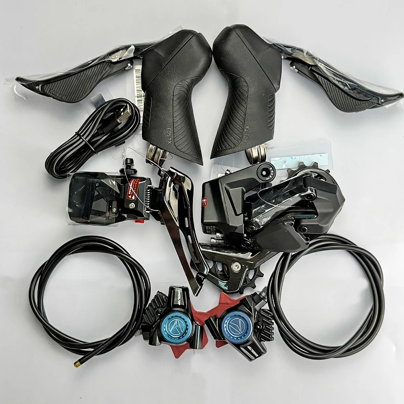 WHEELTOP EDS TX Wireless Electronic Road Bike Groupset 2x7-13 Speed Carbon/Aluminum Shifter Rim Disc Brake Front Rear Derailleur