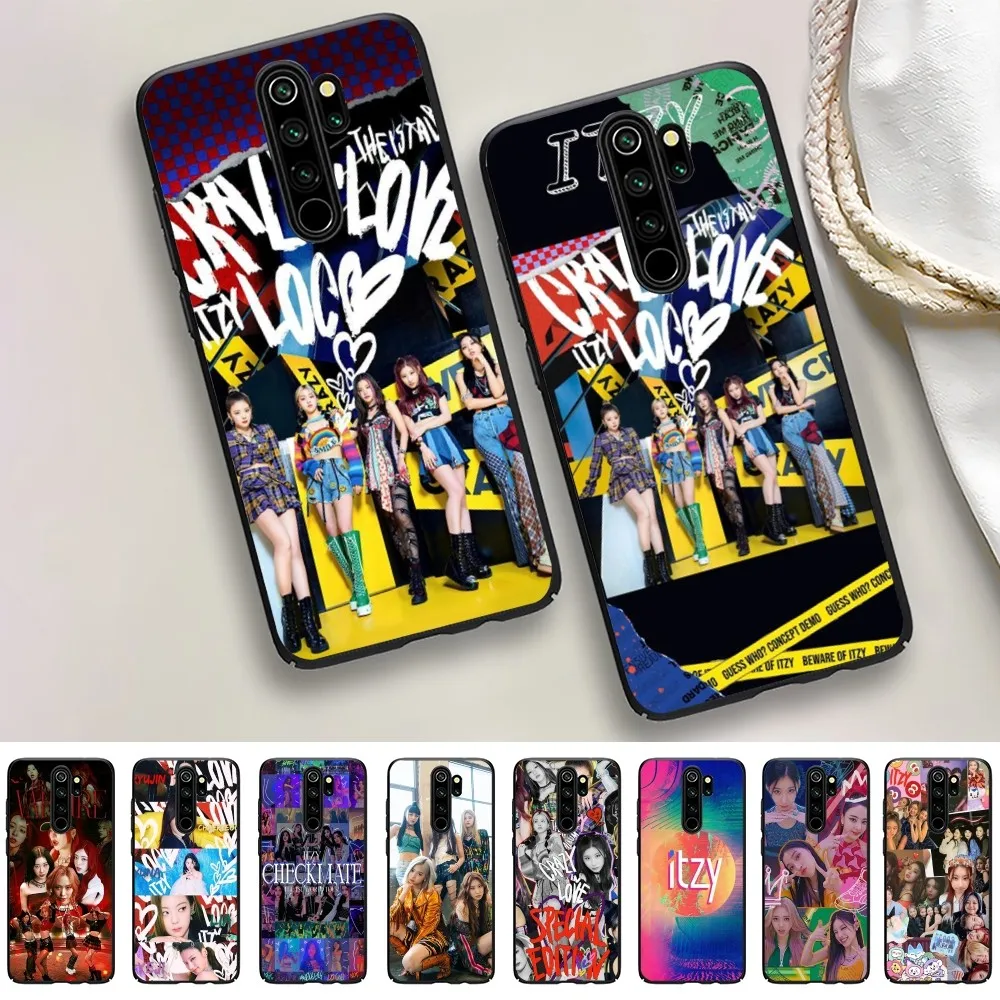 Hot Kpop group-ITZY Phone Case For Redmi 5 6 7 8 9 10 plus pro 6 7 8 9 A GO K20 K30 K40 pro plus F3 Fundas