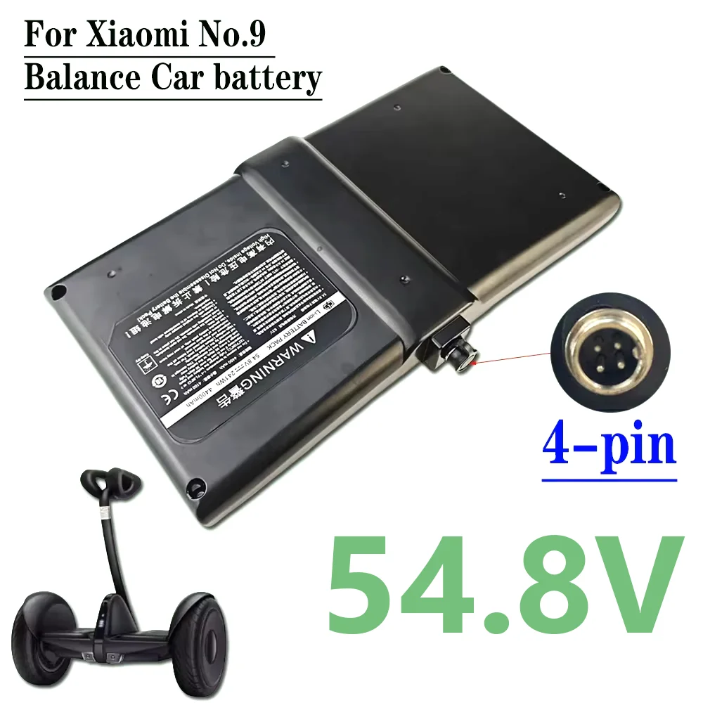 

54v 4400mah Electric Balanced Lithium Battery For Xiaomi Mini No. 9 Balanced Car Battery Accessories