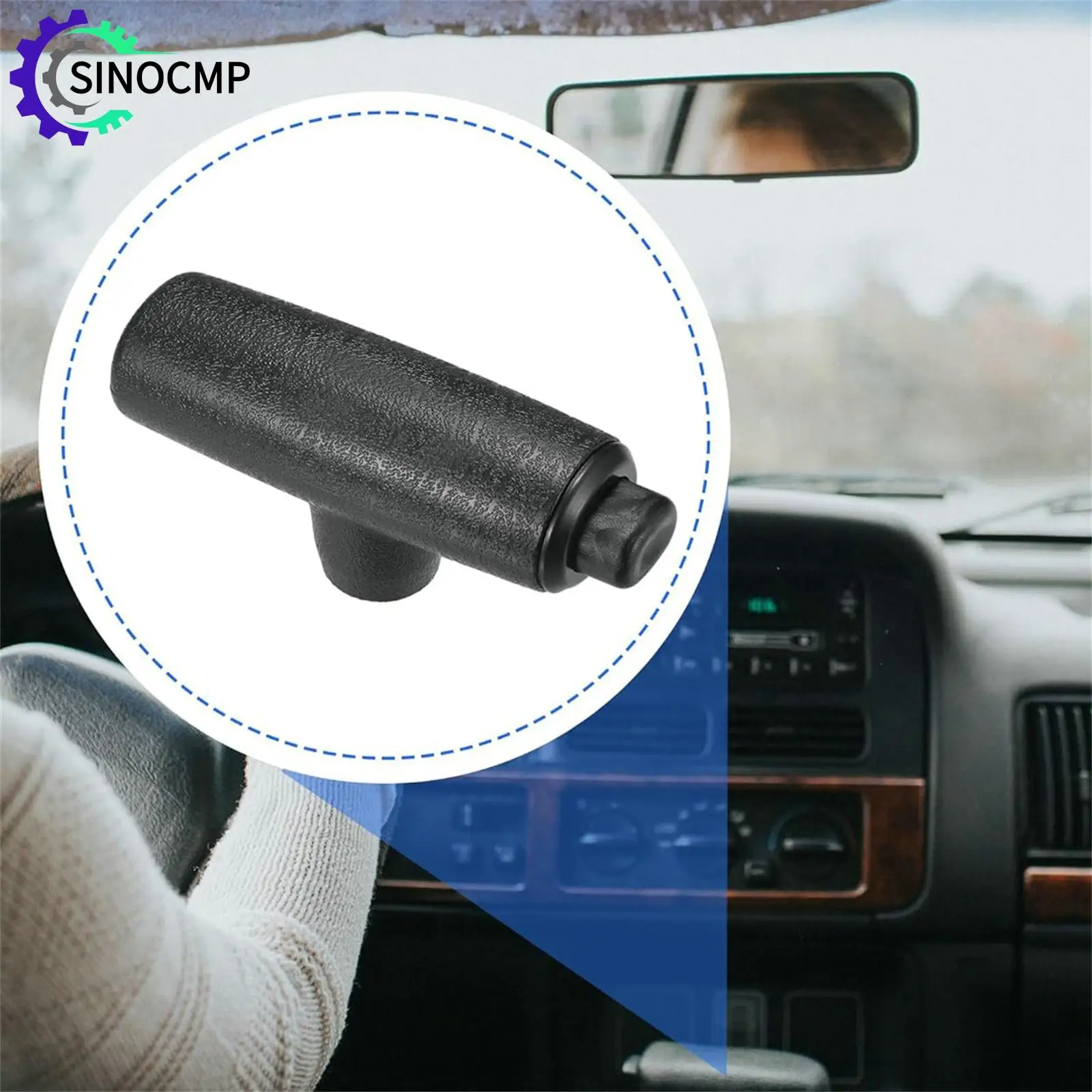 Gear Shift Knob Black 52104028 For Jeep Comanche Cherokee Wrangler 1984-2006 Automatic Gear Shift Knob Auto Interior Accessories