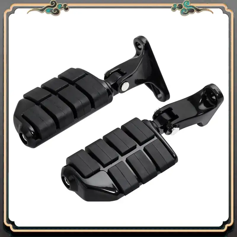 

M45K-Black Rear Passenger Foot Pegs Bracket Mount Kit For Electra Street Glide