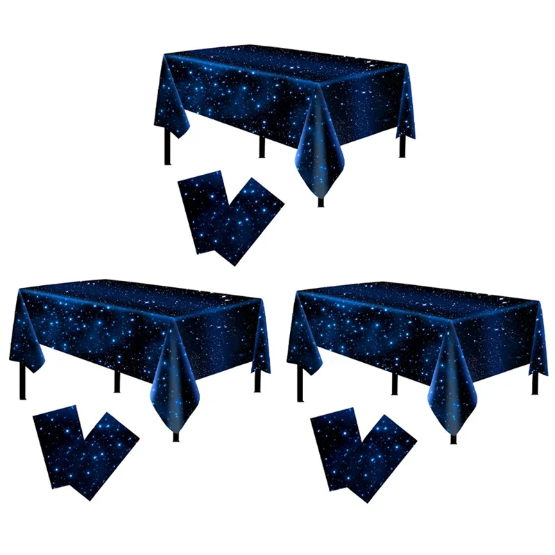 

CHCH 3-х шт. скатерть скатерть для дня рождения PEVA водонепроницаемая и промасленная скатерть 54X108 дюймов