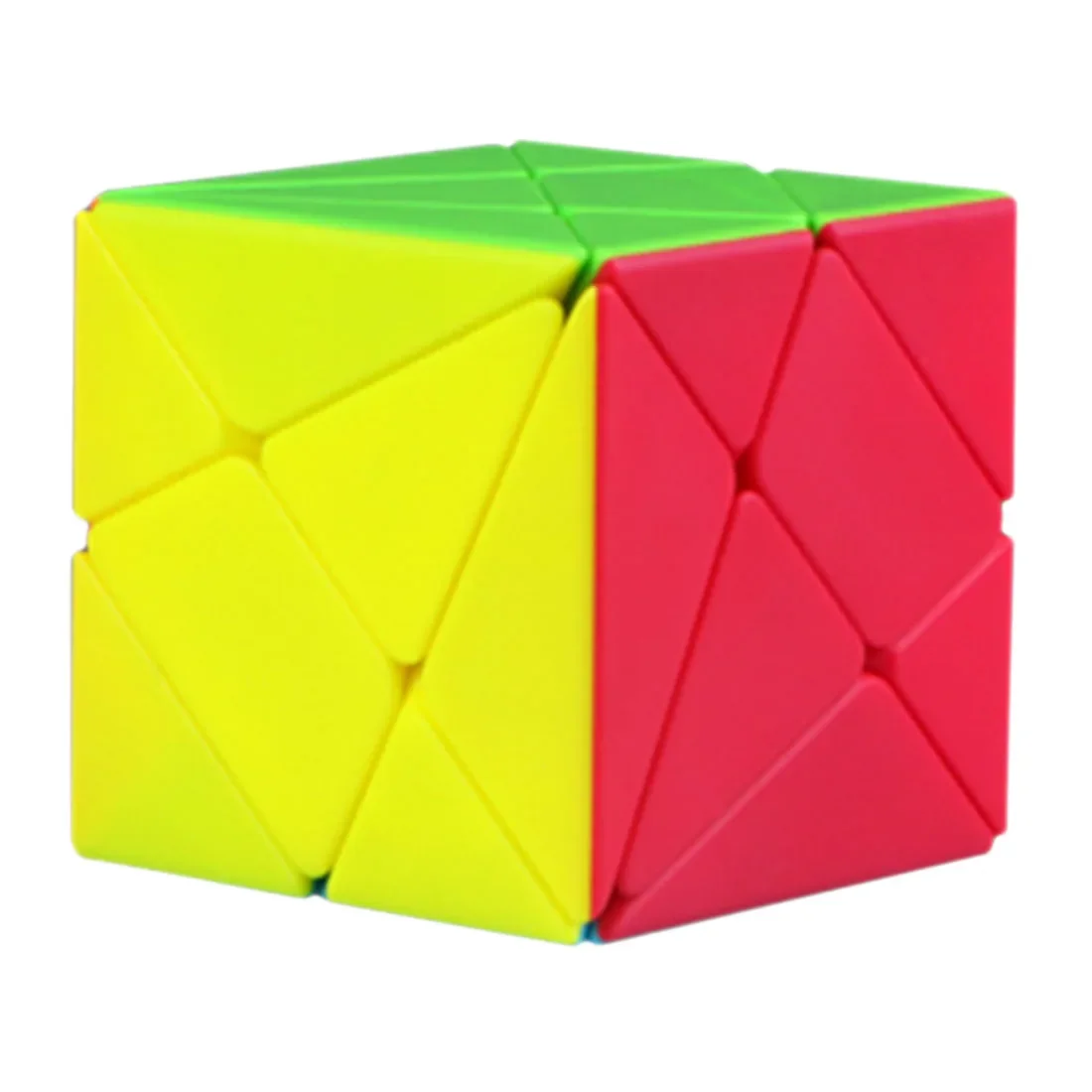 2019 Qiyi Axis Skewcube Cube Magic for Kid Adult Playing Birthday Present Gift Black Sticker Stickerlesss