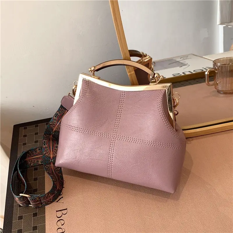 Fashion Crossbody Messenger Sling Bags Shoulder Bags Cute Solid 2023 Diamond Lattice Small for Women Simple Female PU Leather Tr