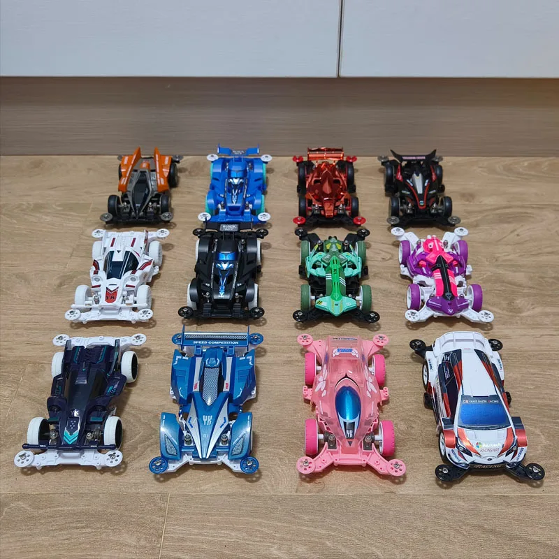 

Автомобиль с полным приводом Yang Kai, розовая молния MA, амортизирующее шасси, аэрозольная краска, кузов в сборе, гоночный автомобиль, двигатель с двойной головкой