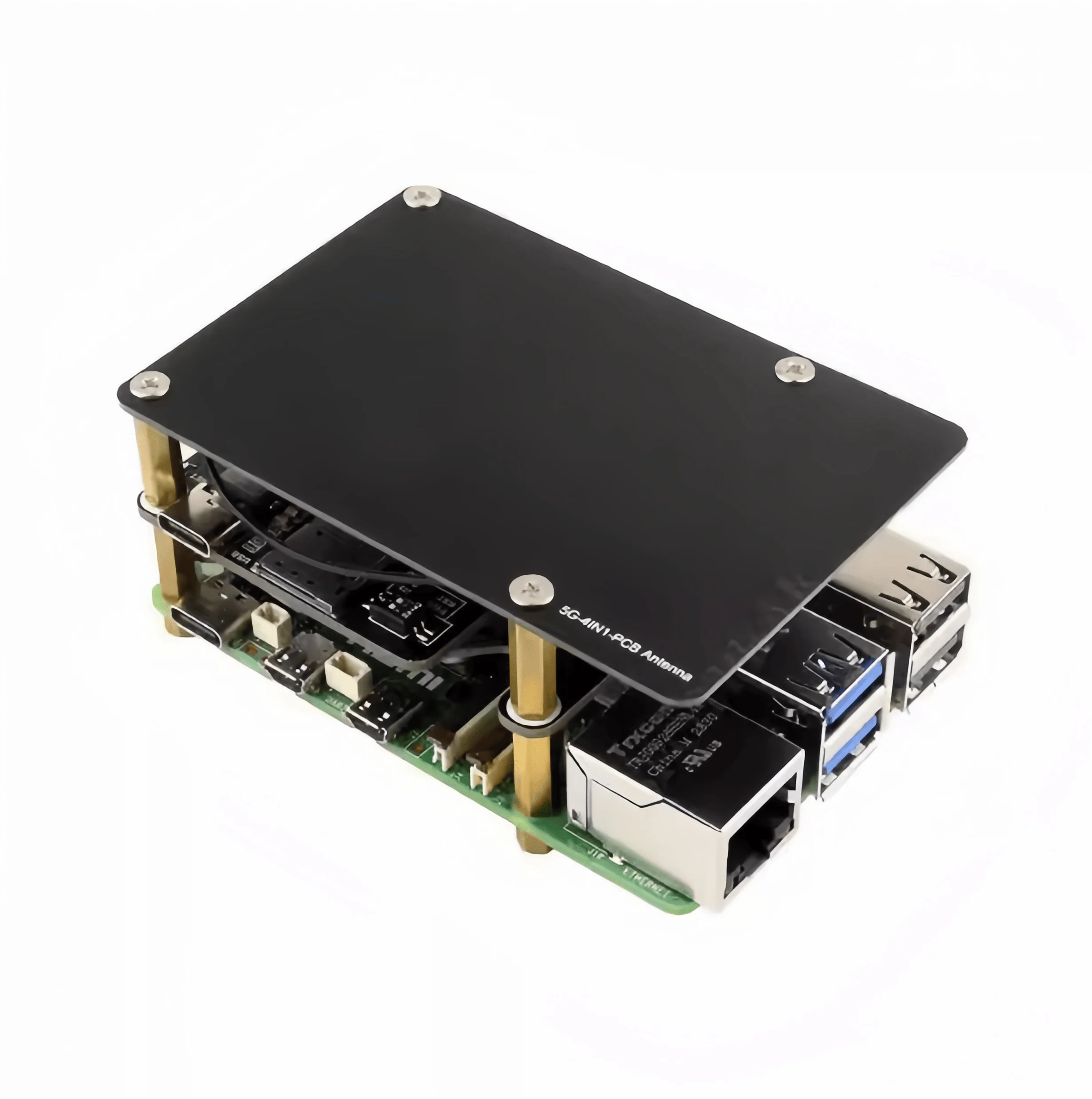 

Плата расширения Raspberry Pi 5 PCIe M.2 5G/4G/3G с SIM8262A-M2
