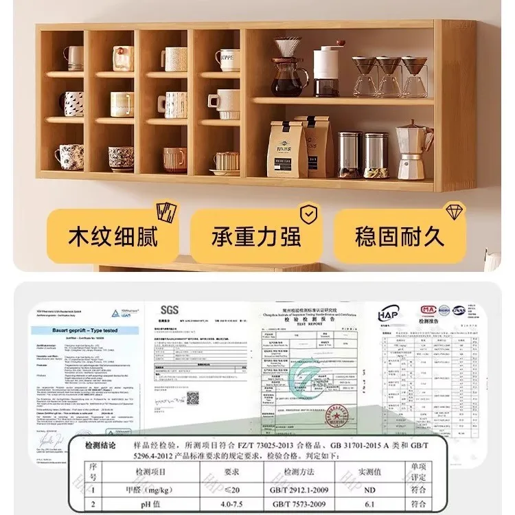 Solid wood cup holder, cup storage rack, coffee cup, water cup display rack, tea cup, tea set, dining table surface storage rack