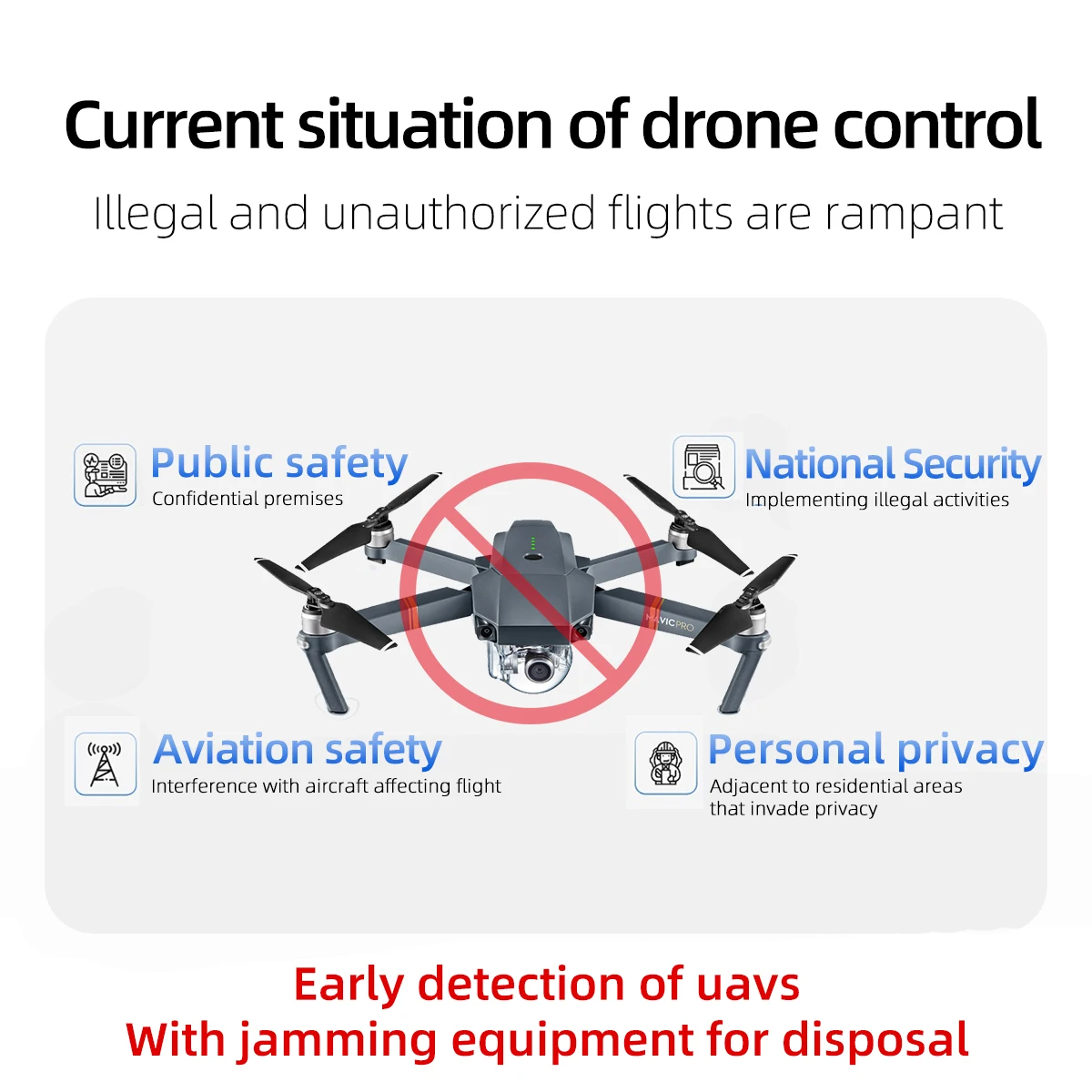 KSUN DR1 300M-6GHz monitoing Device ua Alarm Handheld dron Detector for Security Environmental Industrial Invigilation