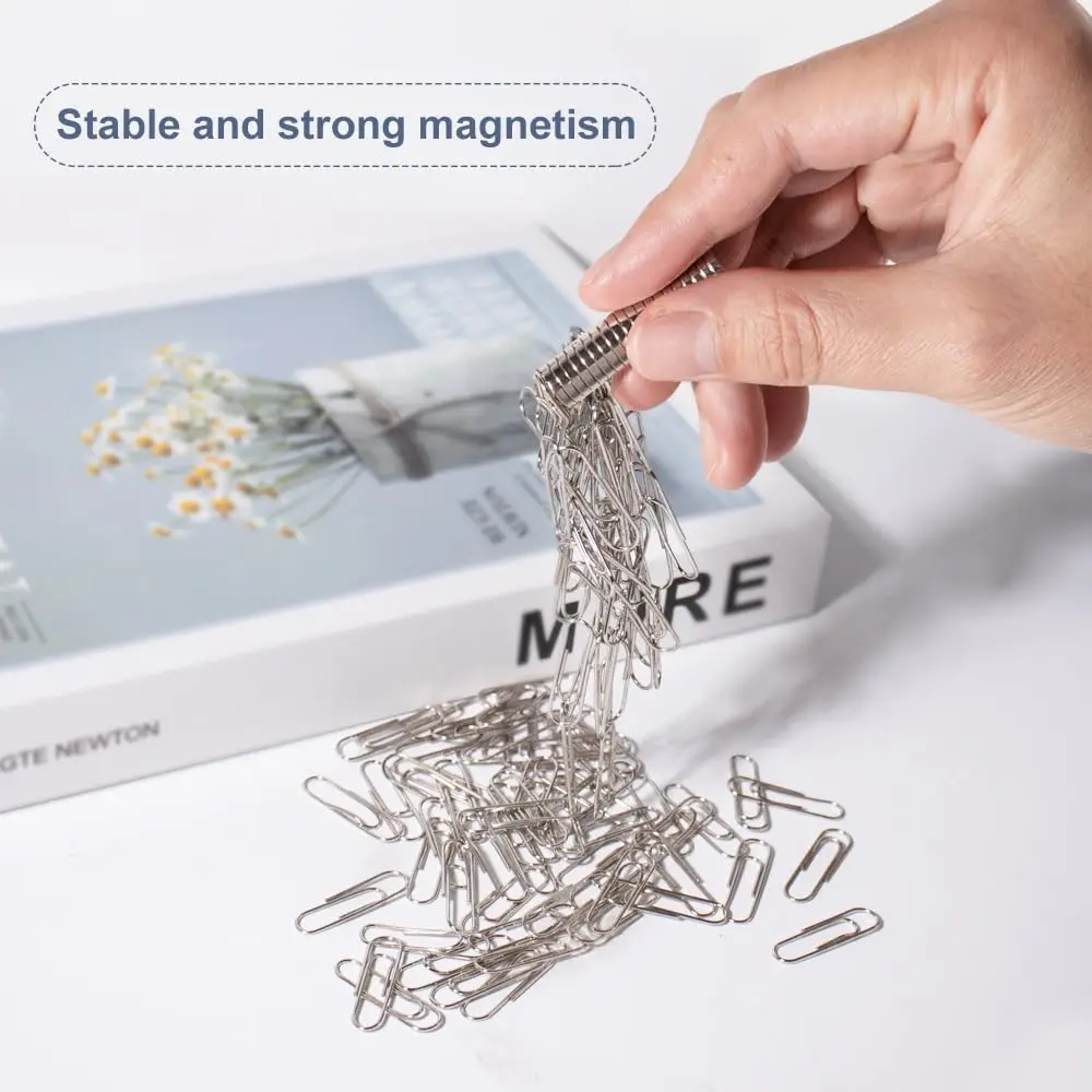 12x1/12x2/12x3mm Runde Starke Kühlschrankmagnete, Vielseitig Einsetzbar für Basteln, Kühlschrank, Whiteboard, Trocken Abwischbare Tafeln – Detail 8