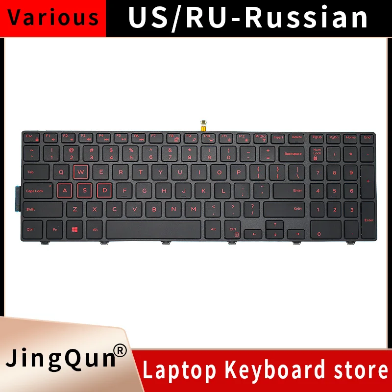 Brazil/russian/Spanish Laptop Keyboard For Dell Latitude 3550 3560 3570 3580 3588 Vostro 15 3546 3549 3558 3559 3562 3565 3572 3