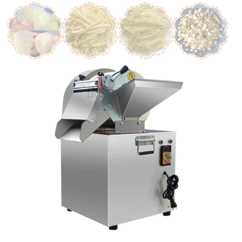 Automatic Potato Slicer Commercial Electric Vegetable Fruit Cutter Slice Shred Machine Vegetables Cutting Machine