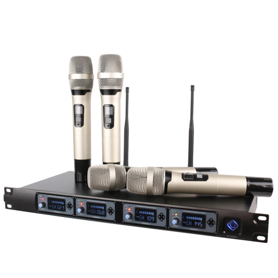 Microfone Sem Fio De Alta Freqüência, Gaming Headset, News Recorder