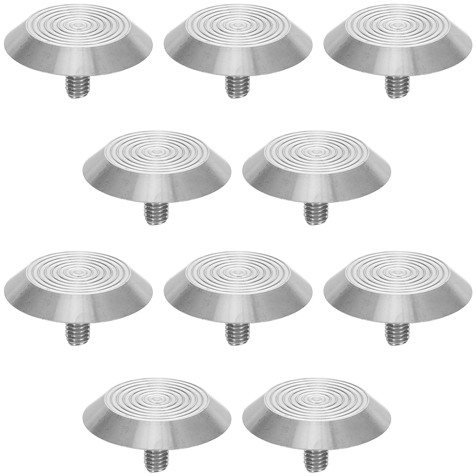 10 stuks Blind Road Nail RVS Tactiele Waarschuwing Studs voor Stoep Pathway Veiligheid Antislip Indicatoren Tactiele Nagel