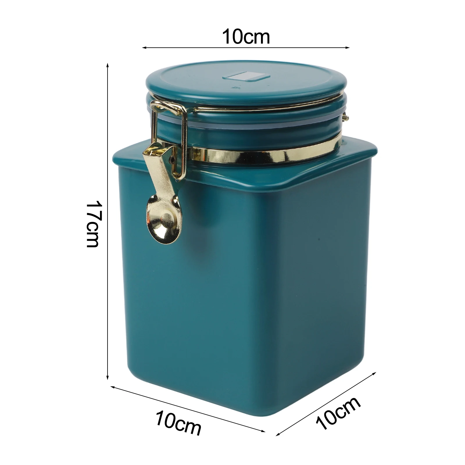 Coffee Canister with Airtight Seal for Beans For Grounds Cereal Storage Stackable Container for and  Coffee Canister