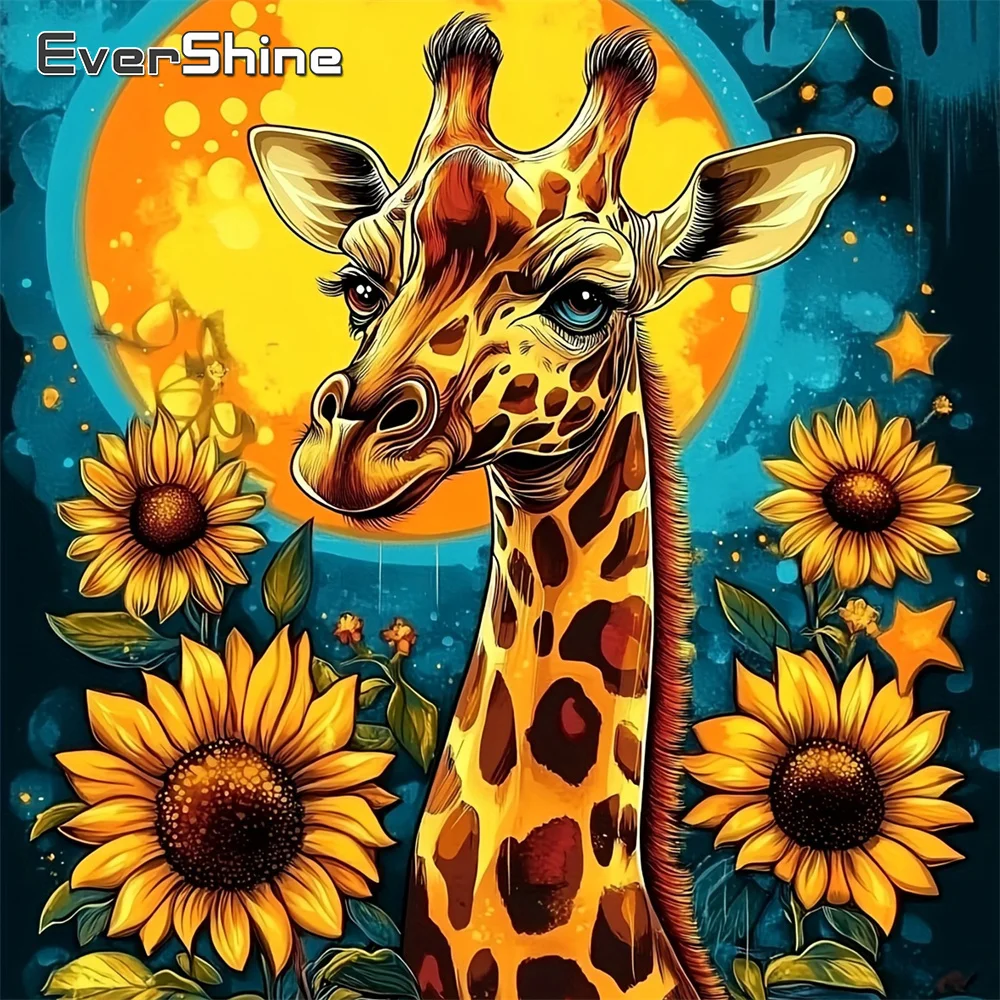 Evershine Diamond Painting Animal Deer Full Square Drill Mos