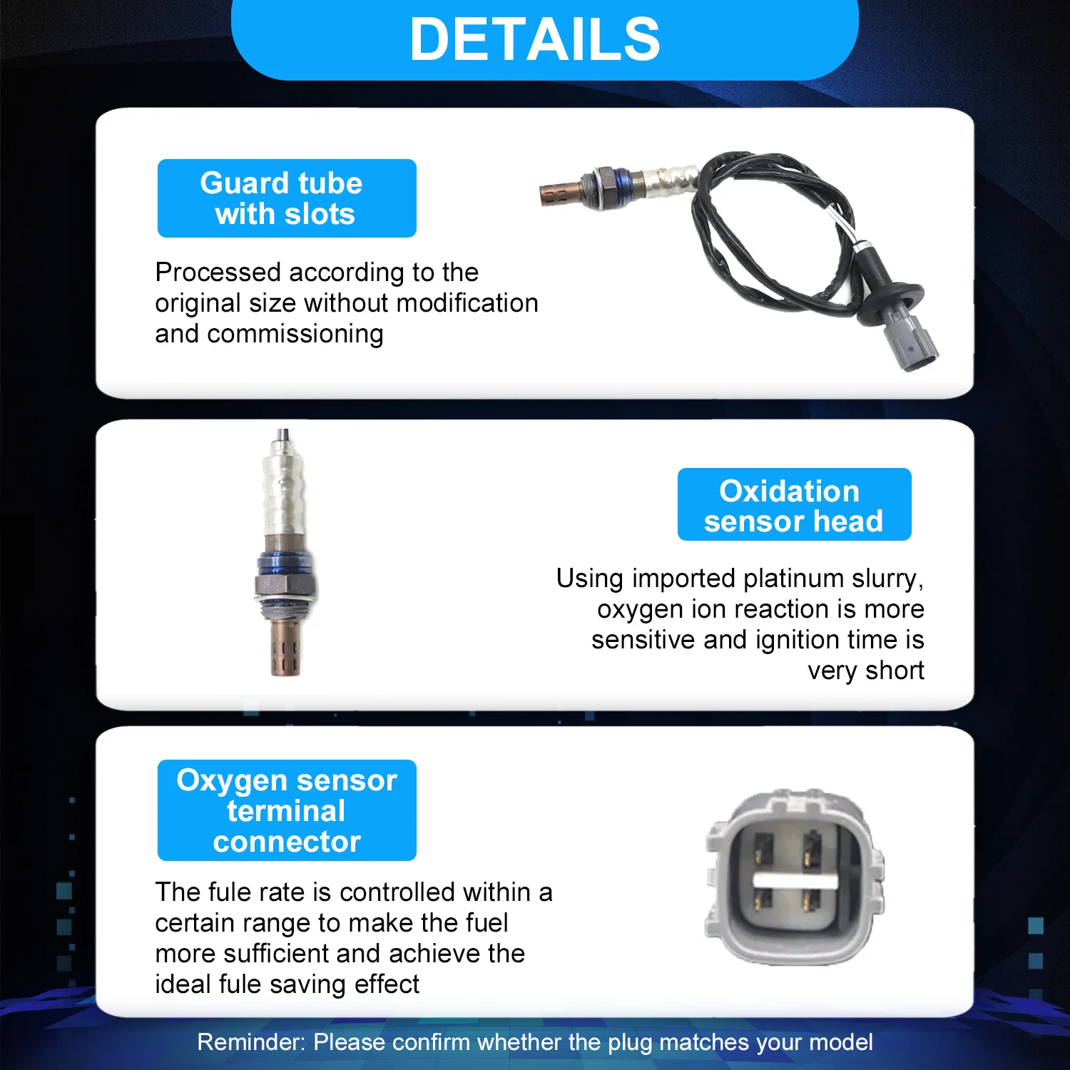 234-4623 2344623 NEW Downstream Air Fuel Ratio Lambda Oxygen Sensor For Toyota Prius Camry Celica Matrix Sienna Lexus GS430