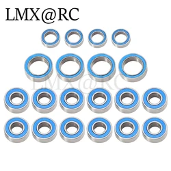 20 PCS Kit Bantalan Bola Bersegel Karet untuk Tamiya TT01 TT-01 TT01E TT01D TT02B 1/10 RC Aksesori Suku Cadang Upgrade Mobil