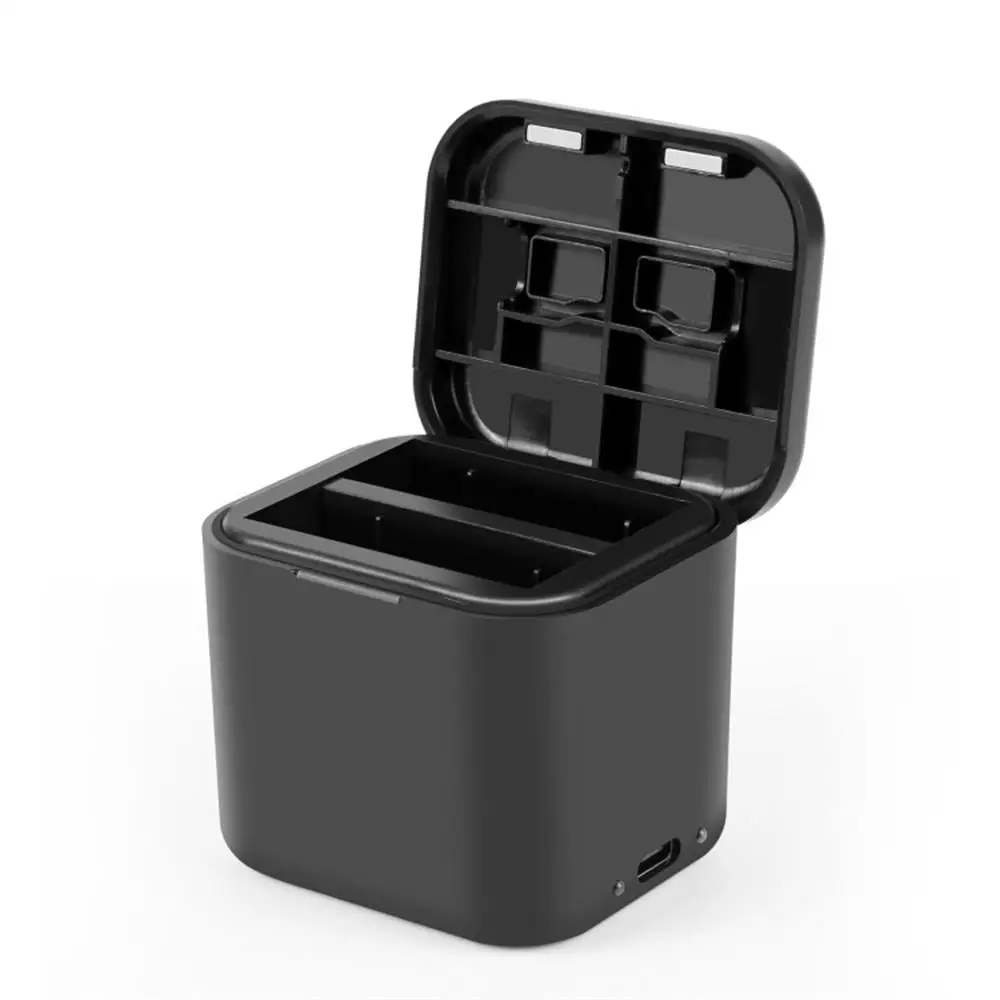 

For Insta360 Ace Pro/Pro 2/Ace Battery Fast Charger Dual Charging Battery Storage with Card Slot