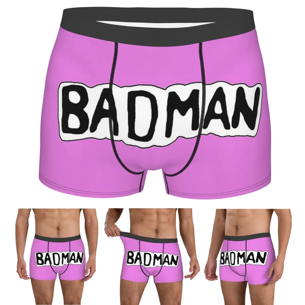 

Boxer Underpants Shorts BADMAN Dbz Vegeta Drip Panties Men Soft Underwear for Homme Man Boyfriend Gift