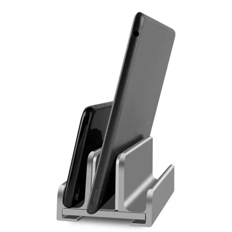 RYRA Aluminum Vertical Laptop Stand Holder Adjustable Desktop Notebook Dock Space-Saving 3 In 1 Storage Holder Support Macbook