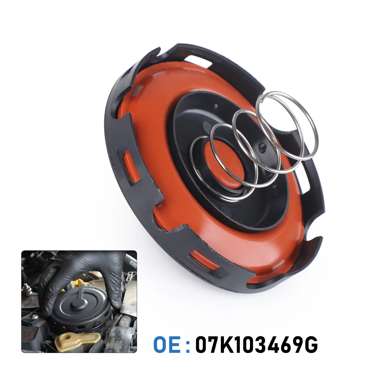 

07K103469G 07K103469M 06H103495E New Valve Cover PCV Valve Diaphragm Replacement Kit For 2005-2017 VW Jetta Golf Passat Audi A4
