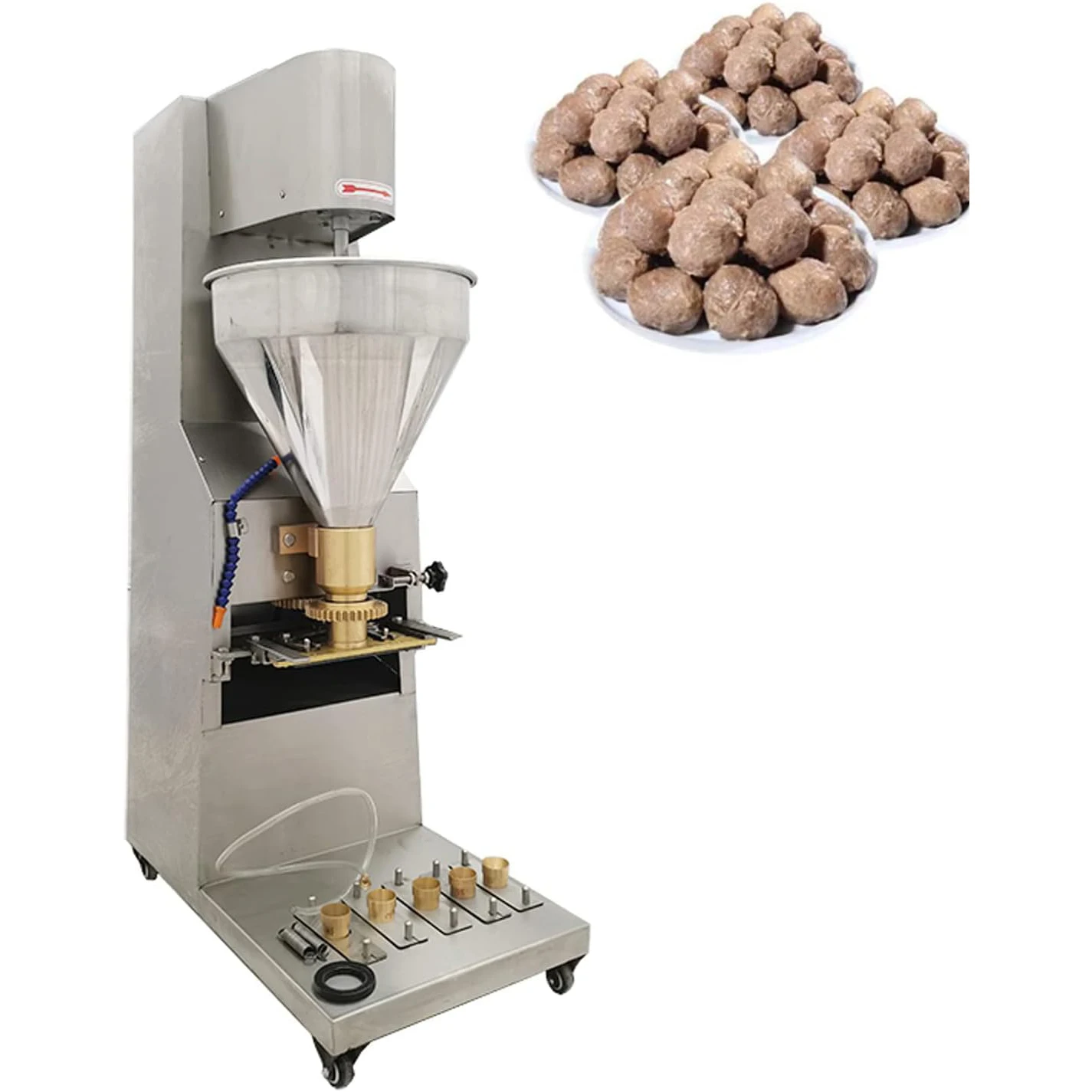 

Commercial Electric Meatball Maker Meatball Forming Making Machine and Electric Meatball Beater Grinding Machine Food Processor