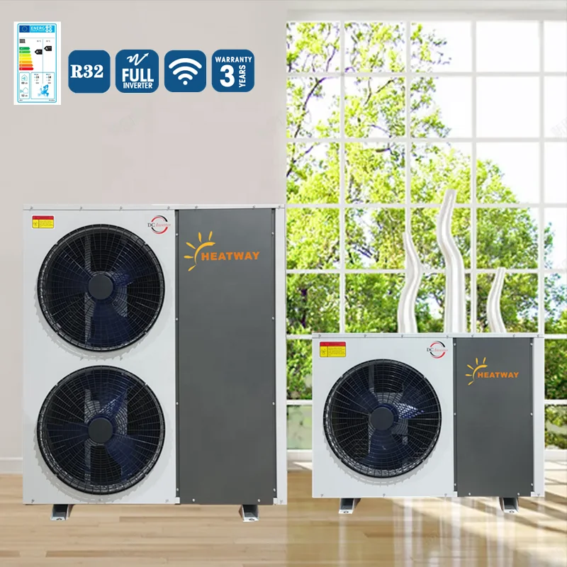 【2026】High COP Air Source R32 EVI Inverter Heat Pump Monoblock 36KW A+++ Air To Water Heat Pump Factory