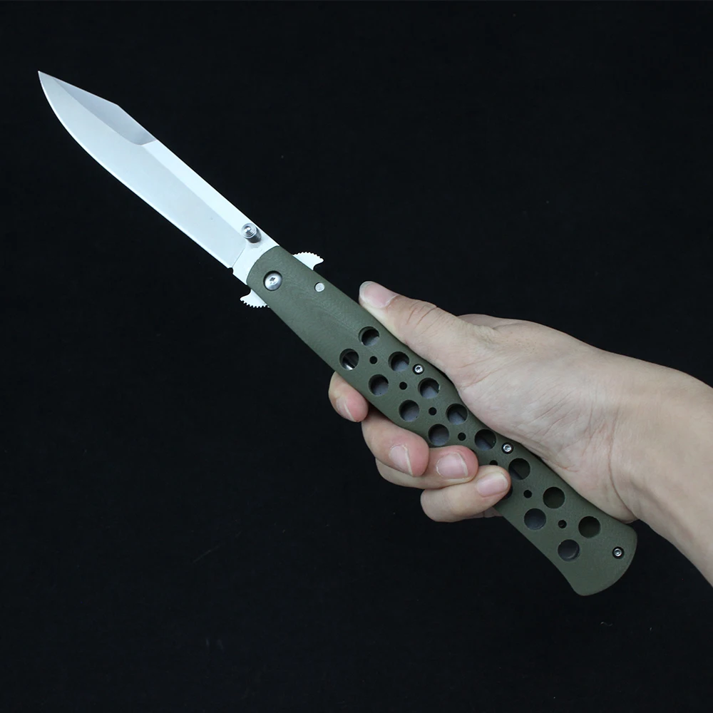 TI-LITE Cold Outdoor Folding Knife S35VN Steel Multifunctional Tactical Military Hunting Knife for Men Jungle Combat Knives EDC