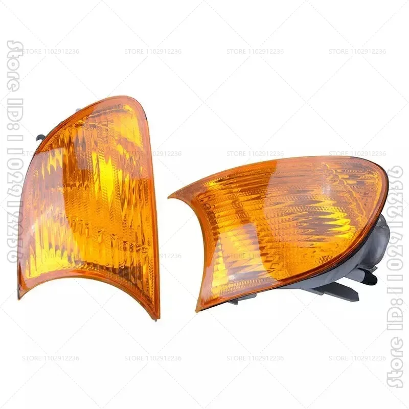 for 1996-2006 E46 BMW 323Ci 325Ci 328Ci 330Ci M3 Front Corner Turn Signal Light Lamp (Without Bulb) 63126904299 63126904300
