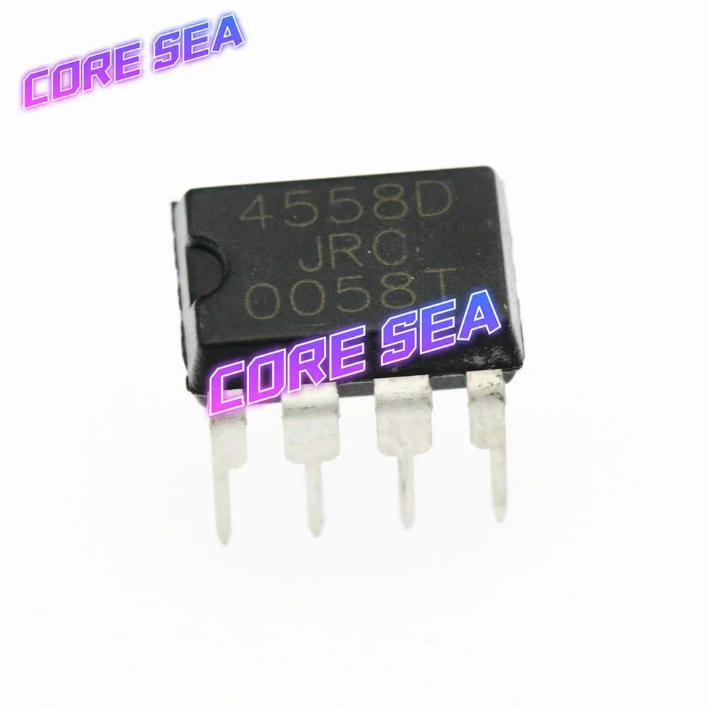 4558D direct insertion package NJM4558D JRC4558 dual channel operational amplifier 4558