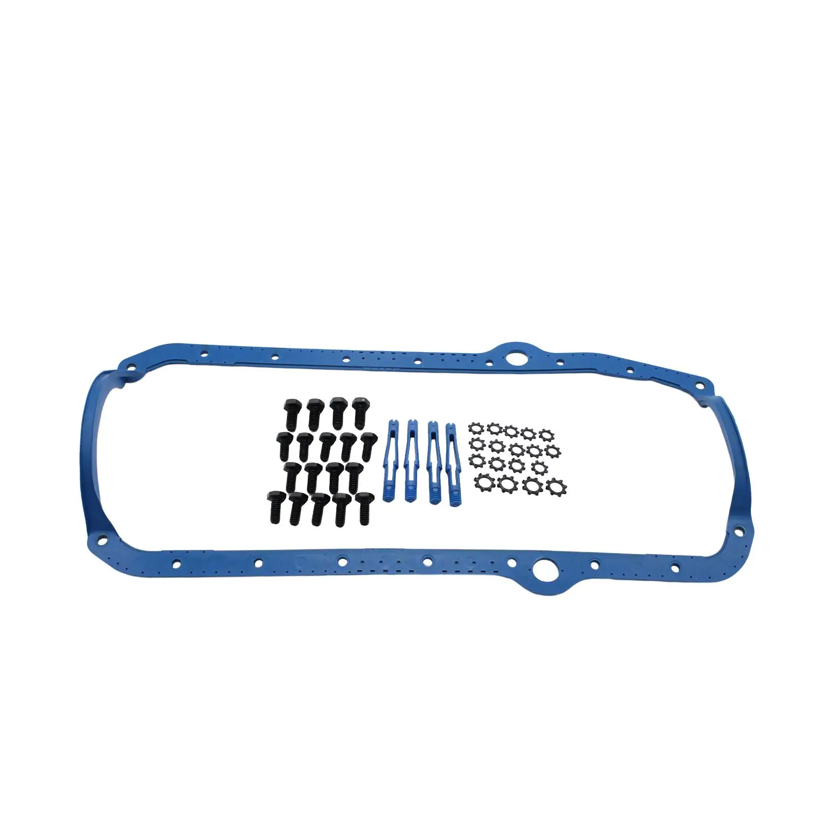 Engine Oil Pan Gasket Set OS34510T Plastic Metal Durable Car Accessories for Chevy Small Block V8 267 350 305 400 1975-1985