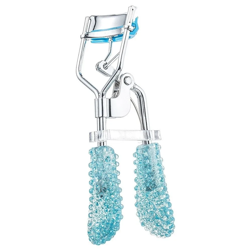 Portable Rhinestone Eyelash Aid Convenient Easy To Use Color Curled Eyelash Curler Carbon Steel Durable