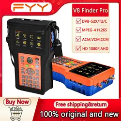 GTMEDIA V8 Finder Pro Satellite Finder Récepteur HD 1080P DVB-S2X/T2/C Signal SatFinder MEPG-4 H.disparates Meilleure WS-6933 STORE