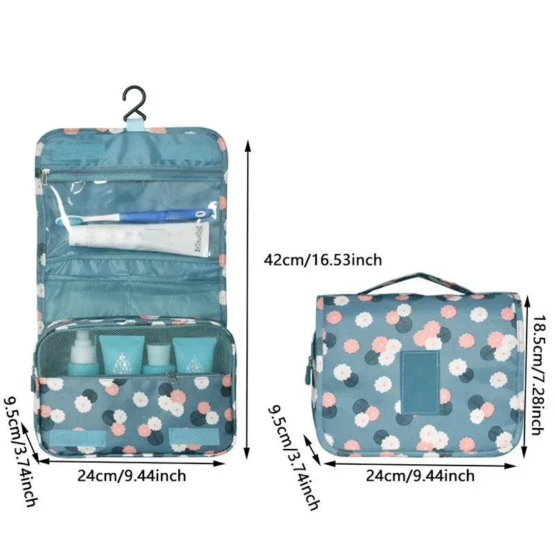 Multifunctional Travel Hook makeup bag Cosmetics Storage Bag Waterproof Toiletries Beauty Organizer Ladies Bathroom Storage Bag image 3