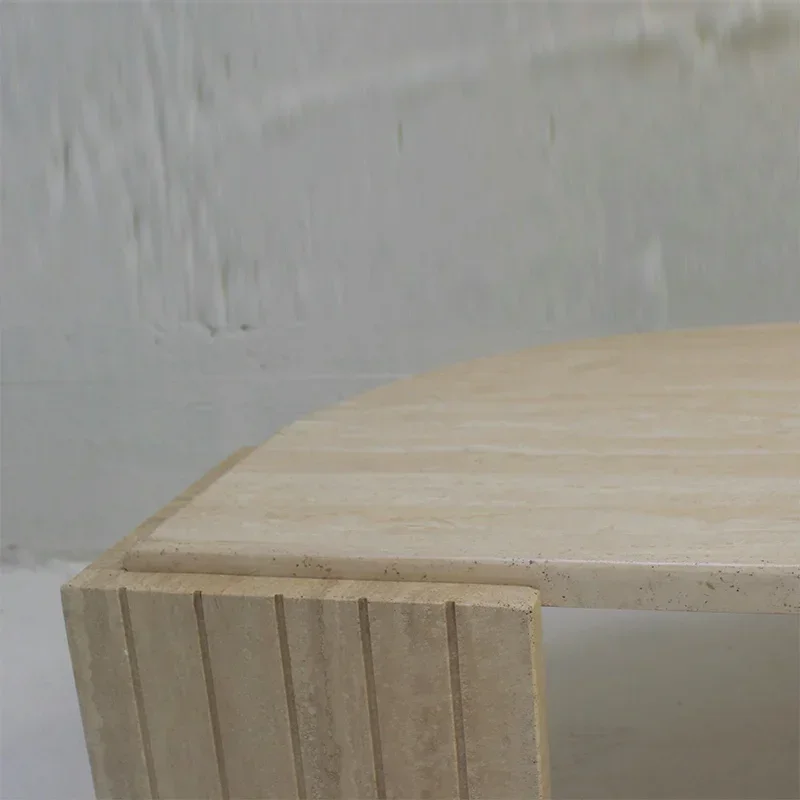 

Современный простой и натуральный пещерный мраморный журнальный столик для гостиной, скандинавский минимализм, креативный журнальный столик