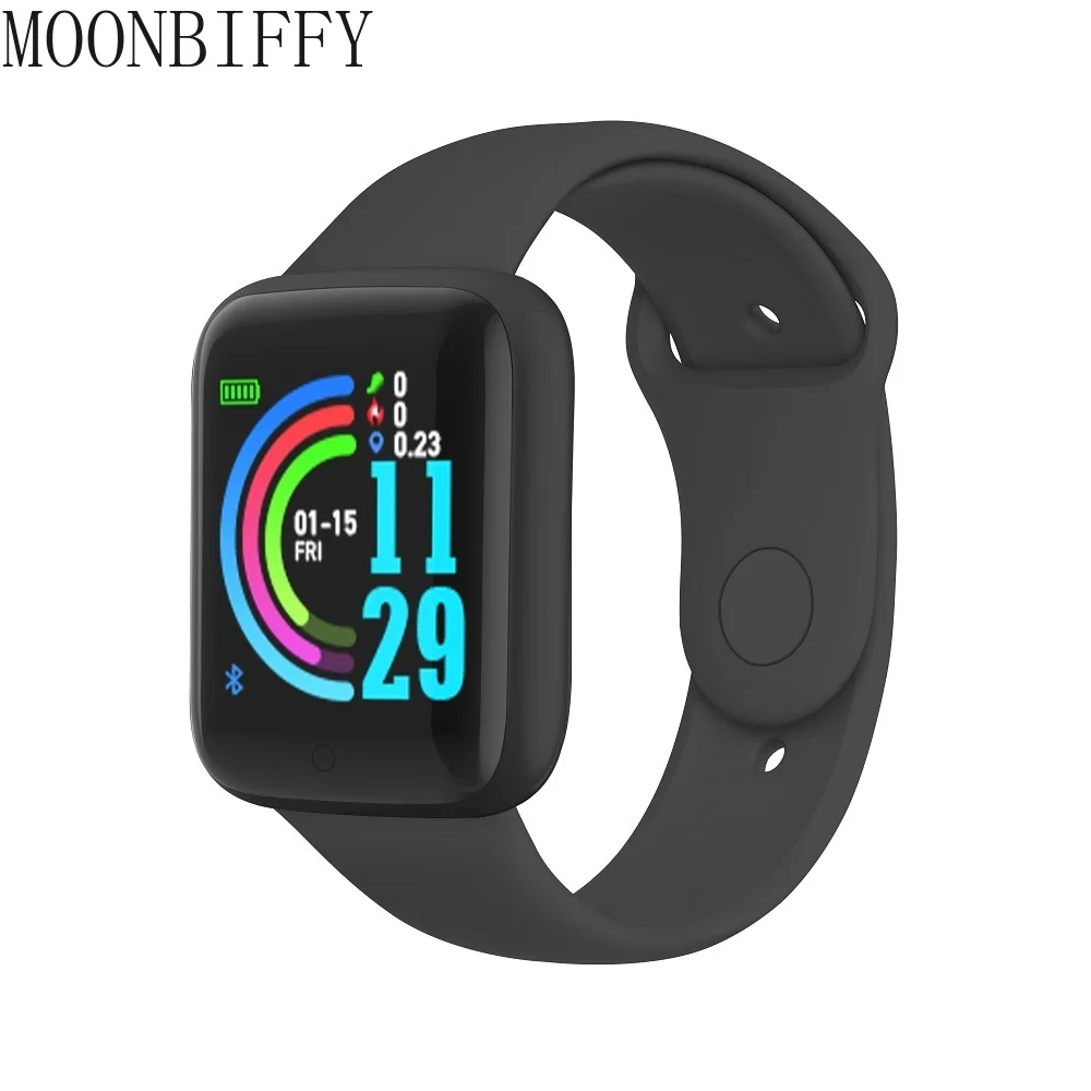 Bluetooth Fitness Tracker Sport Wrist Watches Waterproof D20 Pro Smart Watch Women Color Bracelet Ladies Reloj Mujer MontreFemme