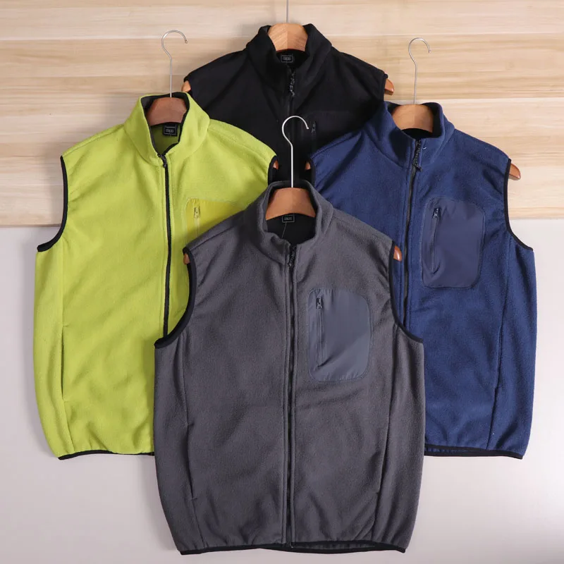 

Мужской уличный жилет Fce, двусторонний воротник-стойка, ветрозащитный, теплый, с скользящим воротником, Jaet Faionable Youth Sle