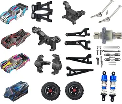 Sem escova de alta velocidade R/C Off-Road Truck Buggy Peças, MJX 16207 16208 16209 16210, Escala 1/16