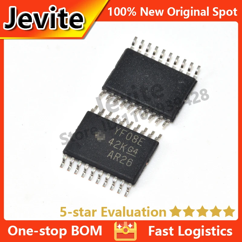 

Jevite 100% New Original electronics Controller IC YF08E TXS0108EPWR TSSOP-20 8-bit bidirectional voltage level converter