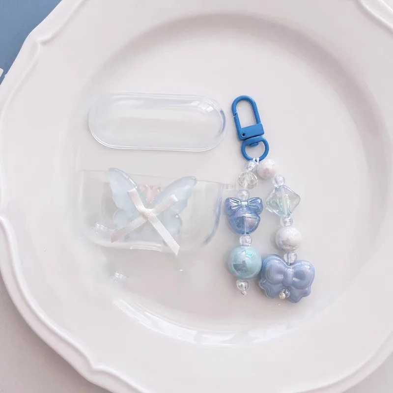 حافظة سماعة أذن لطيفة لهاتف هواوي Freeclip / Freebuds PRO 4 /pro3 /pro2 /SE SE2 SE3 /Lipstick 2 حافظة ناعمة من السيليكون الشفاف #3