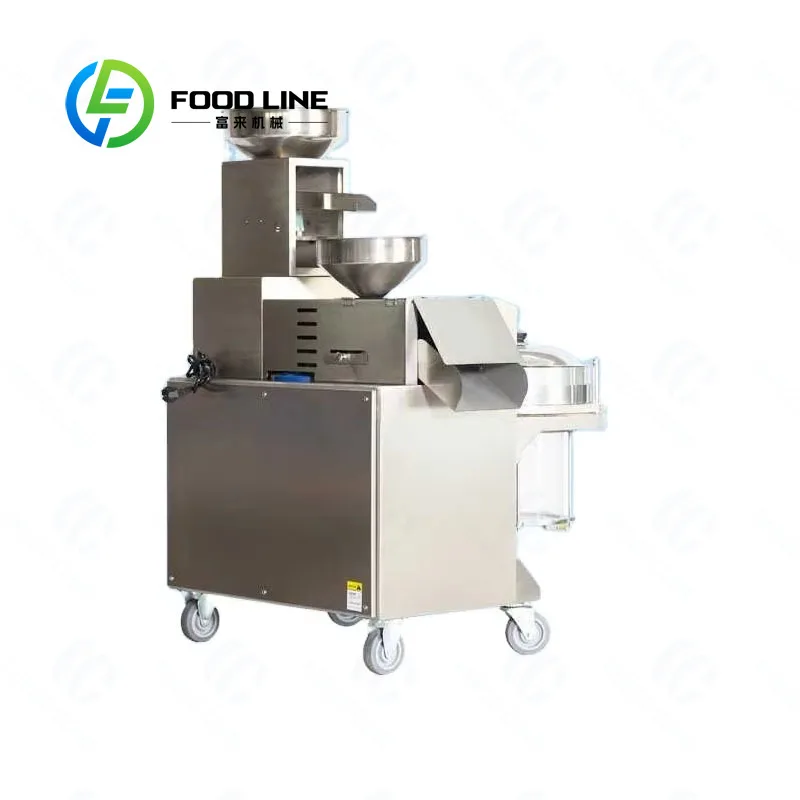 Customized Commercial Peanut Sunflower Seed Oil Press Machine Edible Oil Extraction Press Equipment For Small Factory